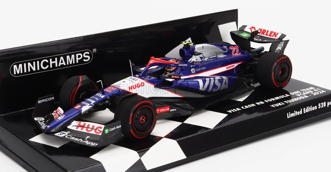 Amazon | ミニチャンプス 1/43 レーシングブルズ F1 VCARB-01#22 角田