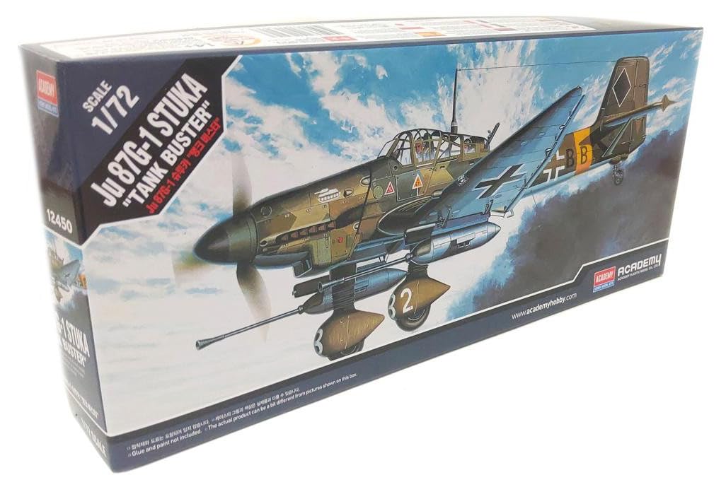 Amazon | アカデミー 1/72 JU-87G スツーカ AM12450 プラモデル