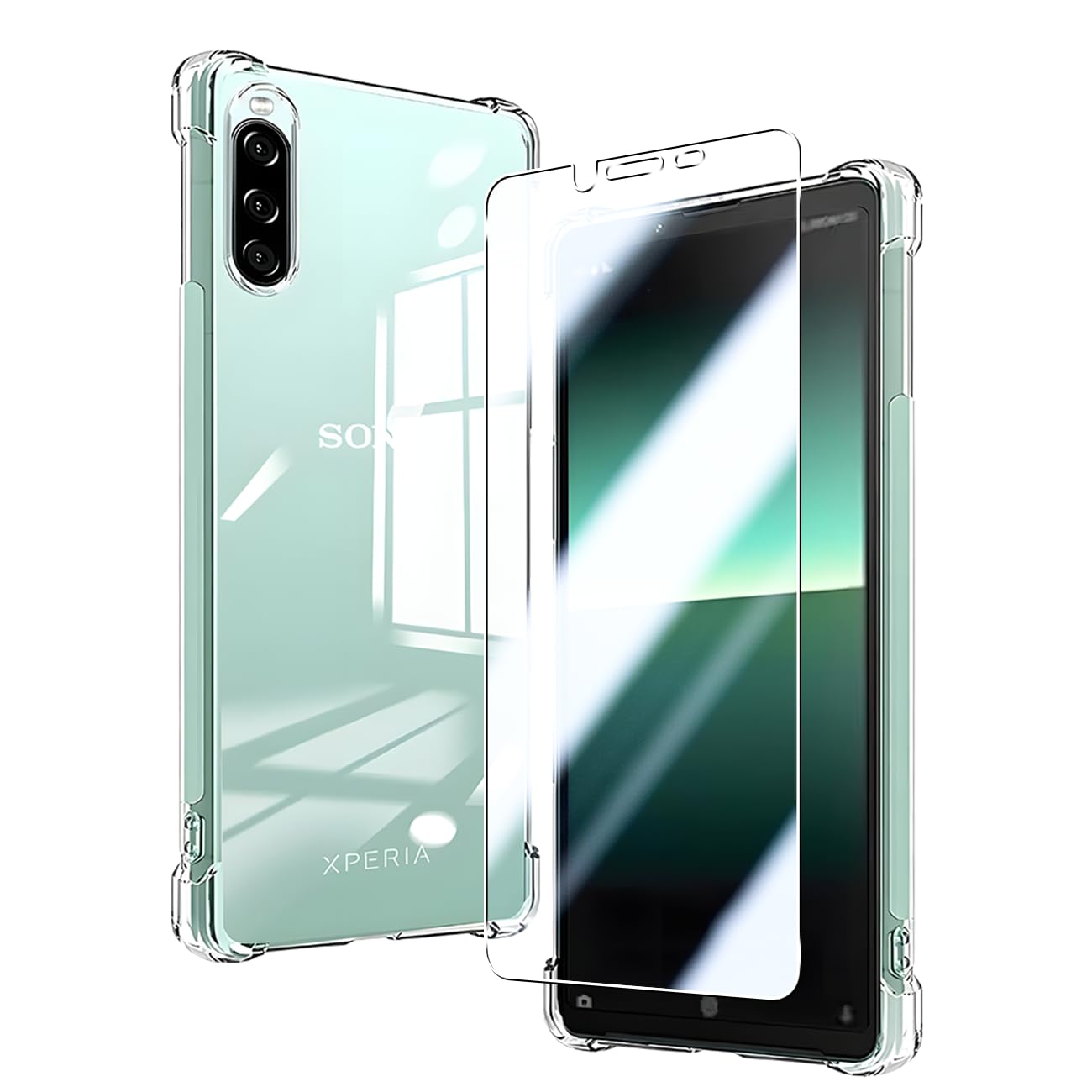 Amazon | 対応 Xperia 10 II SO-41A SOV43 ケース クリア ケース