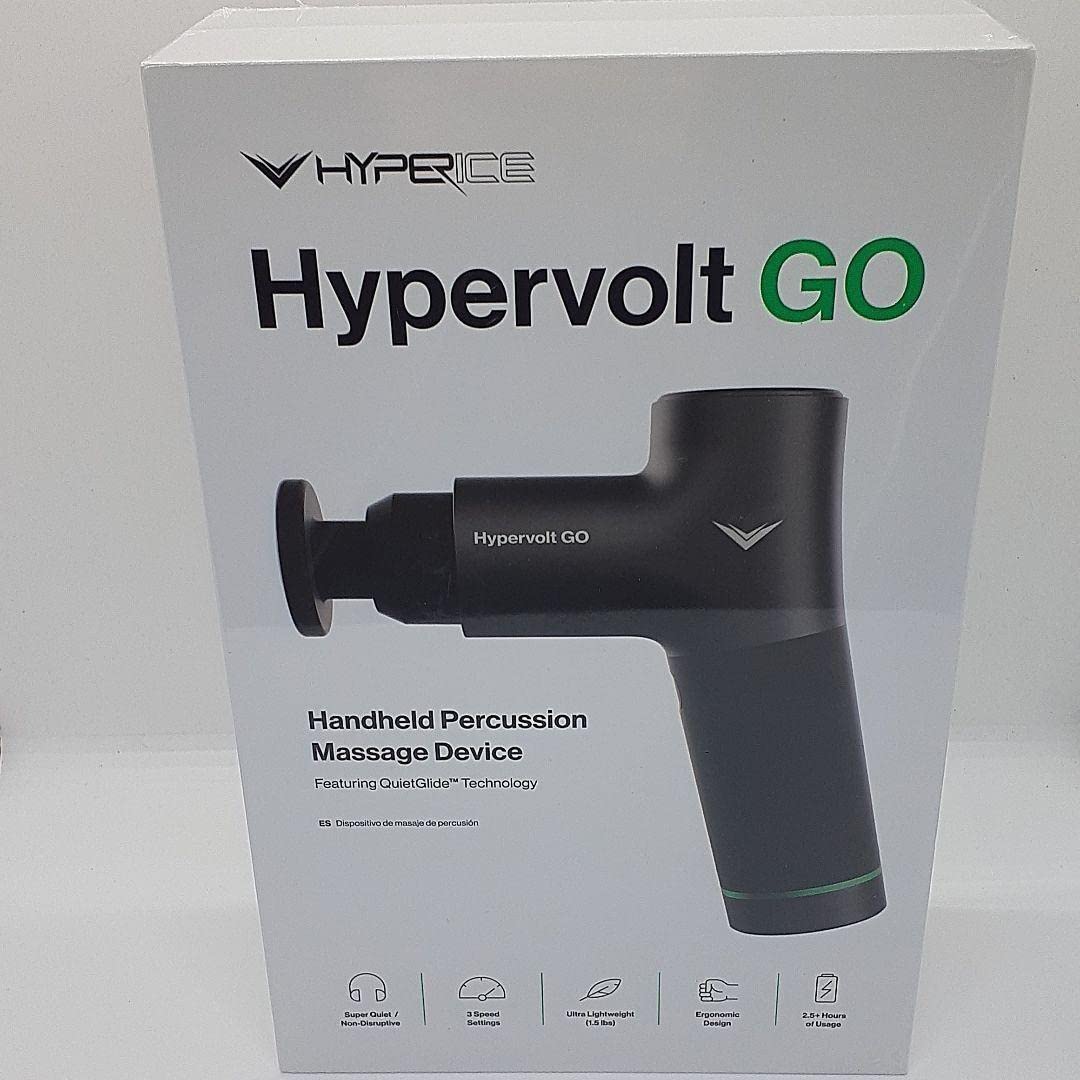 Hypervolt GO マッサージガン ヘッドアタッチメント付き Amazon.com
