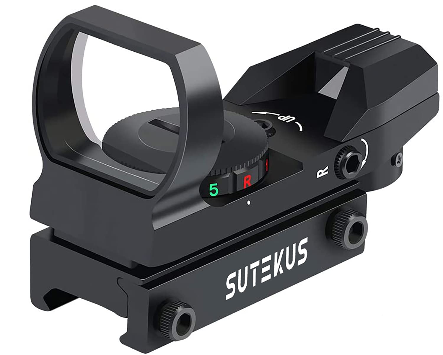 Amazon.co.jp: Sutekus 【1 マルチドット 照準器 ドットサイト 2色 4