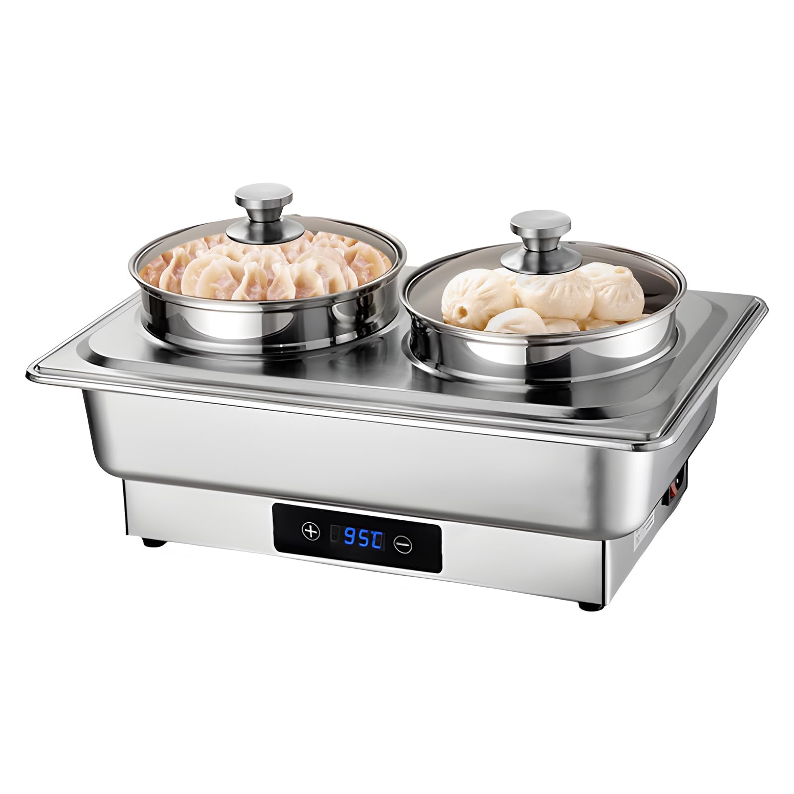 Amazon | ビュッフェサーバー チェーフィングディッシュ 保温器