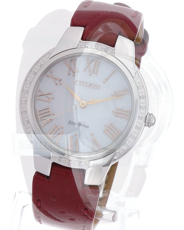 Amazon.co.jp: [CITIZEN] 腕時計 ソーラーテック EM0091-11A