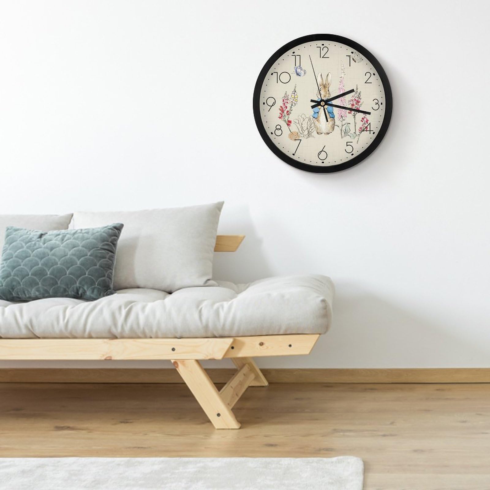 Amazon.co.jp: 時計 ピーターラビット 掛け時計 かけ時計 壁掛け時計