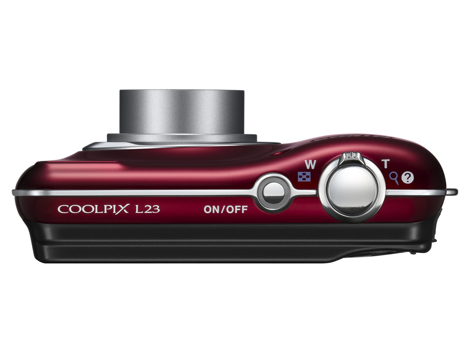 Amazon | NikonデジタルカメラCOOLPIX L23 レッド L23RD | コンパクト 通販