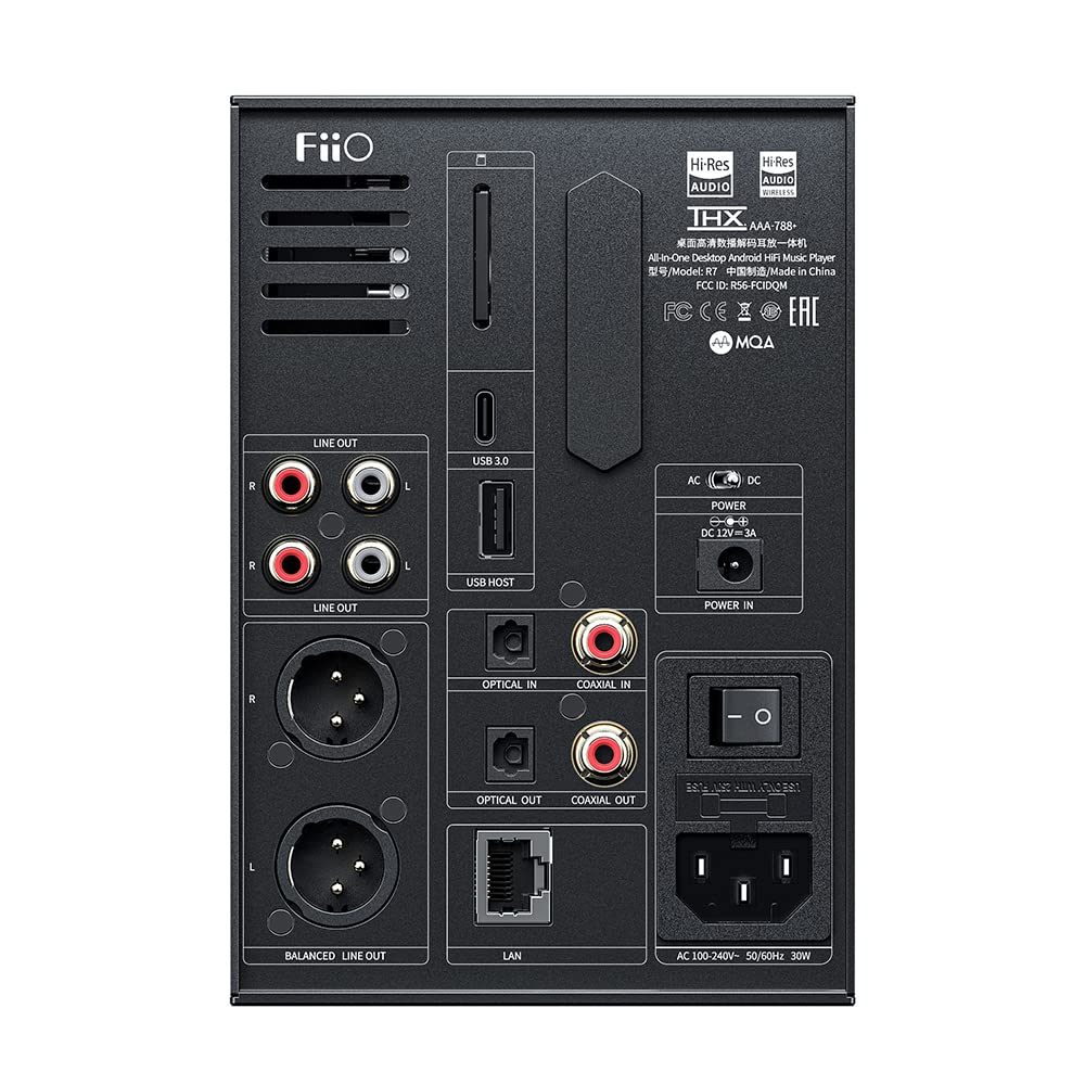 Amazon.com: FiiO R7 Desktop Streaming Player and DAC/Amp : Electronics