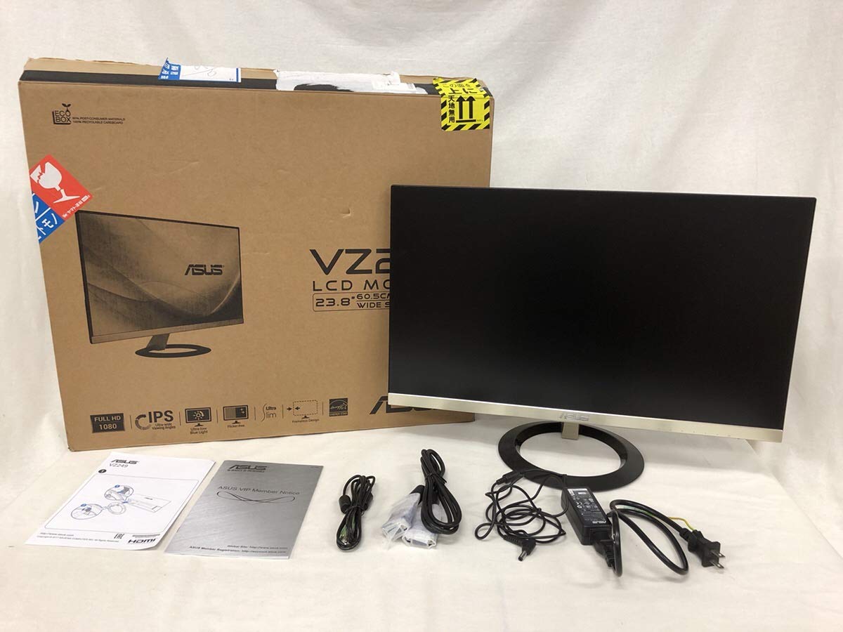 Amazon.co.jp: ASUS フレームレス モニター 23.8インチ IPS 薄さ7mmの