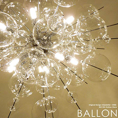 Amazon.co.jp: ムーラ バブルシャンデリア 照明器具 シャボン玉 バブル