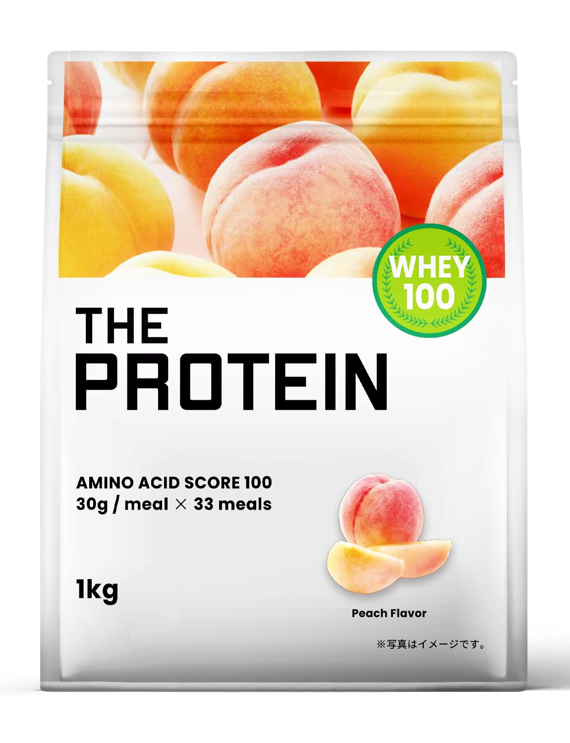 Amazon | ザプロ プロテイン 1kg ピーチ 風味 ホエイプロテイン