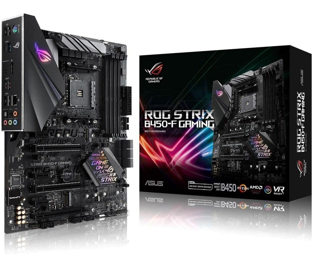 Amazon.com: Asus ROG Strix B450-F Gaming Motherboard (ATX) AMD