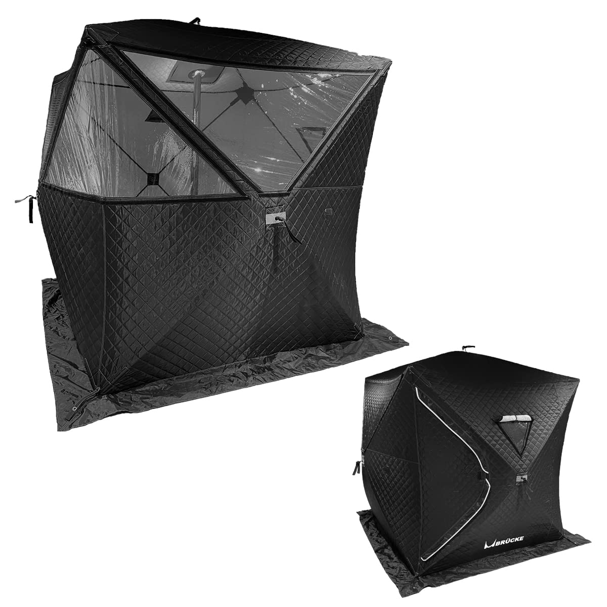 Amazon | BRÜCKE(ブリュッケ) サウナテント パノラマビュー アウトドア