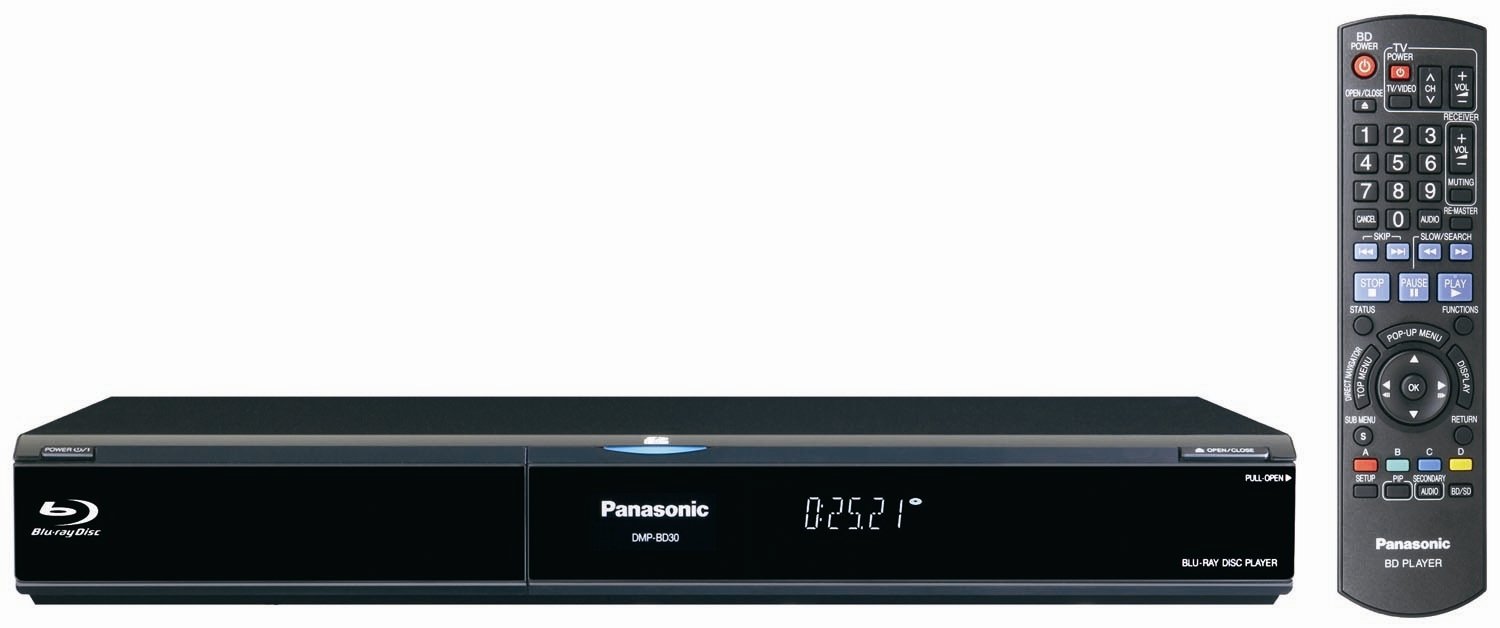 Amazon.com: Panasonic DMP-BD30K 1080p Blu-Ray Disc Player