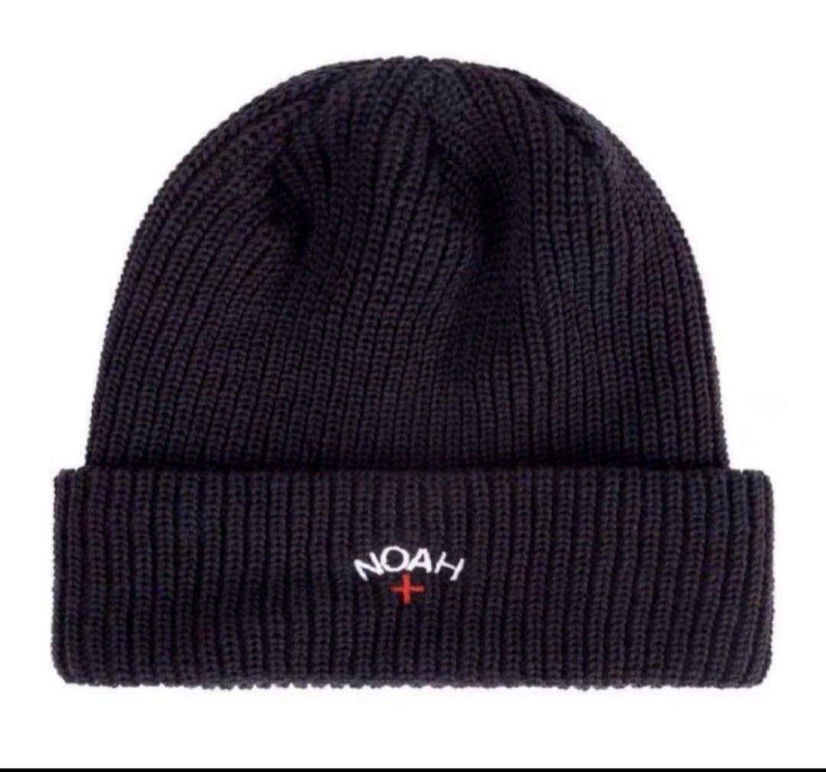 Amazon.co.jp: Noah ビーニー ニット帽 ビーニー ニット帽 帽子 黒