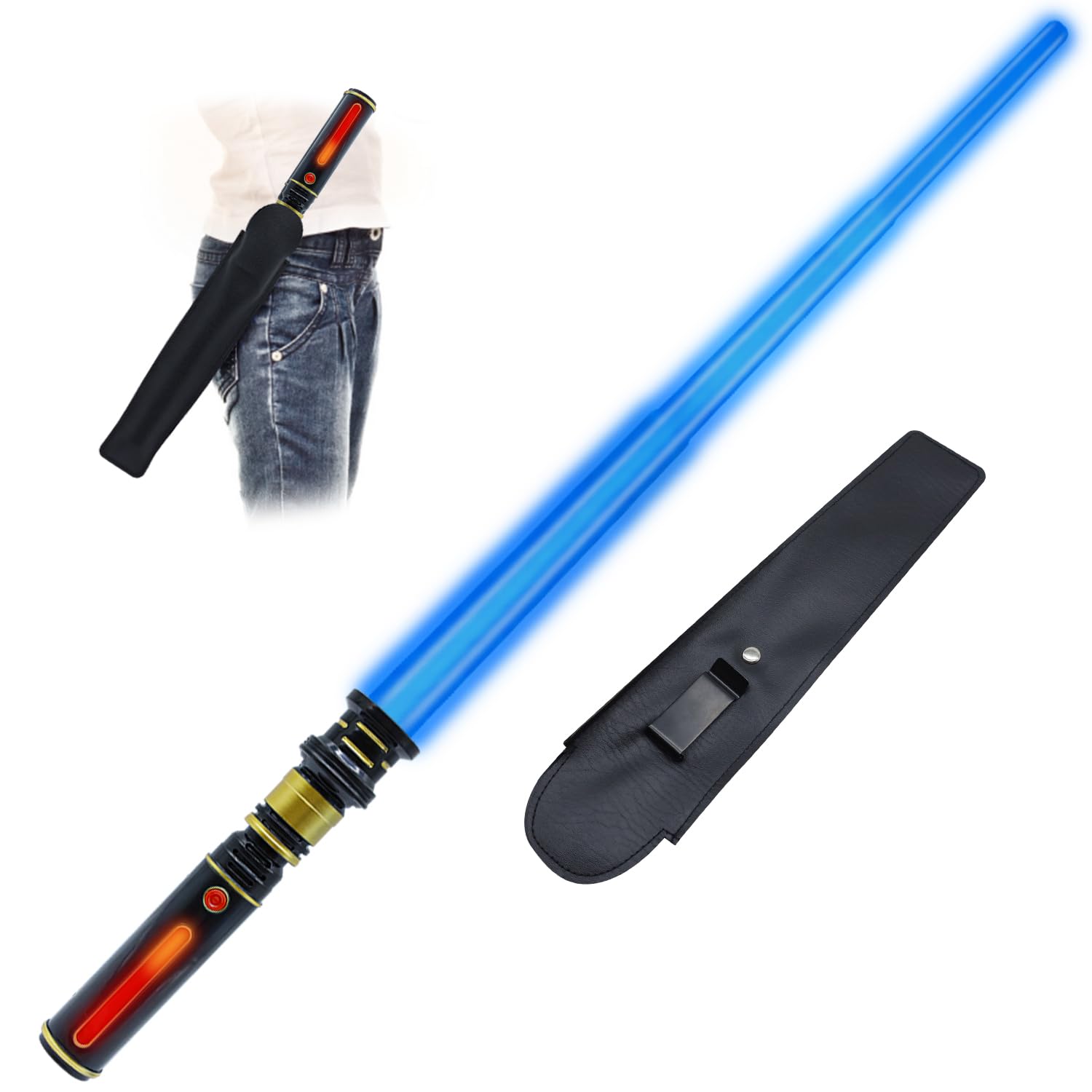 Amazon.com: Gianby Light Up Saber for Kids, Blue Lightsaber with