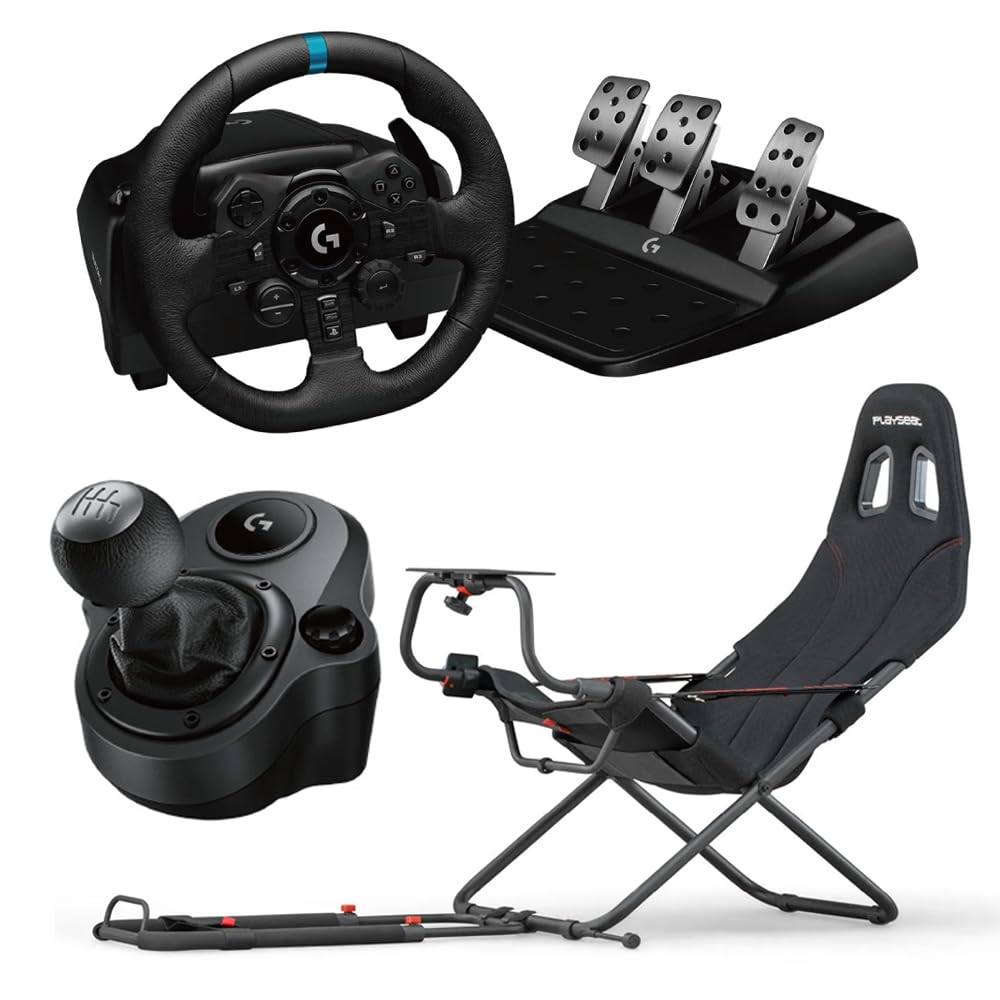 Amazon | Logitech ロジテック G923 + G Shifter + ActiFit 3点セット