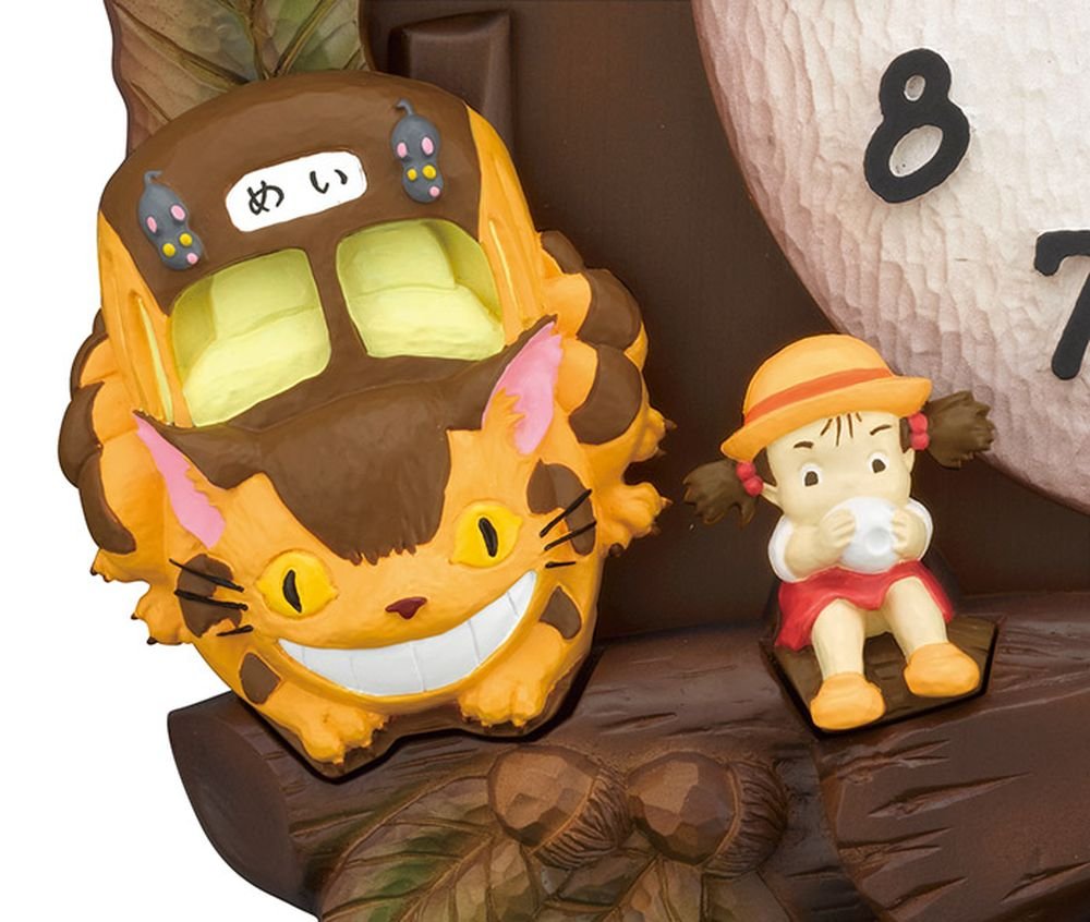 Amazon.co.jp: リズム(RHYTHM) となりのトトロ 掛け時計 テーマ曲 付き