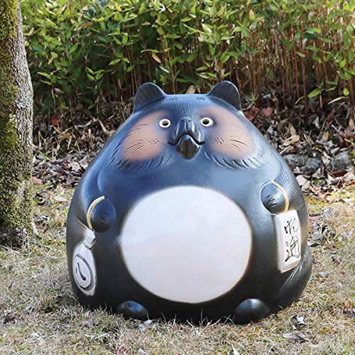 Amazon.co.jp: 信楽焼 たぬき【大福たぬき 特大 ta-0349】縁起物