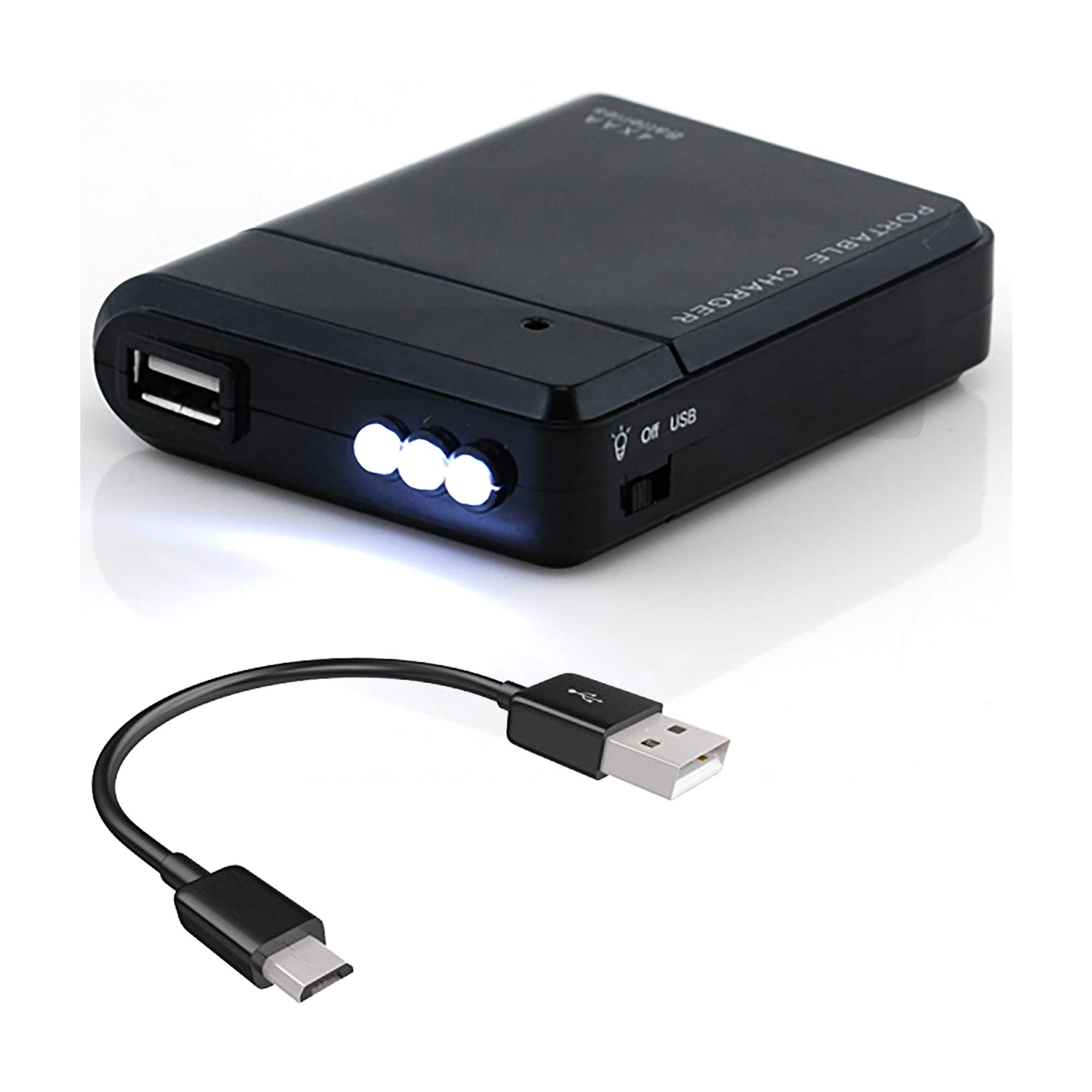 Amazon | ポータブルAAバッテリー緊急旅行用充電器 モトローラ Moto E5