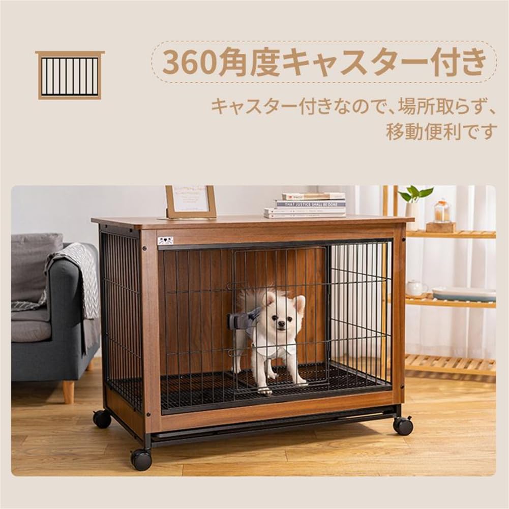 Amazon | ドックケージ 犬ケージ 中大型犬用 室内外兼用 ケージ ドック