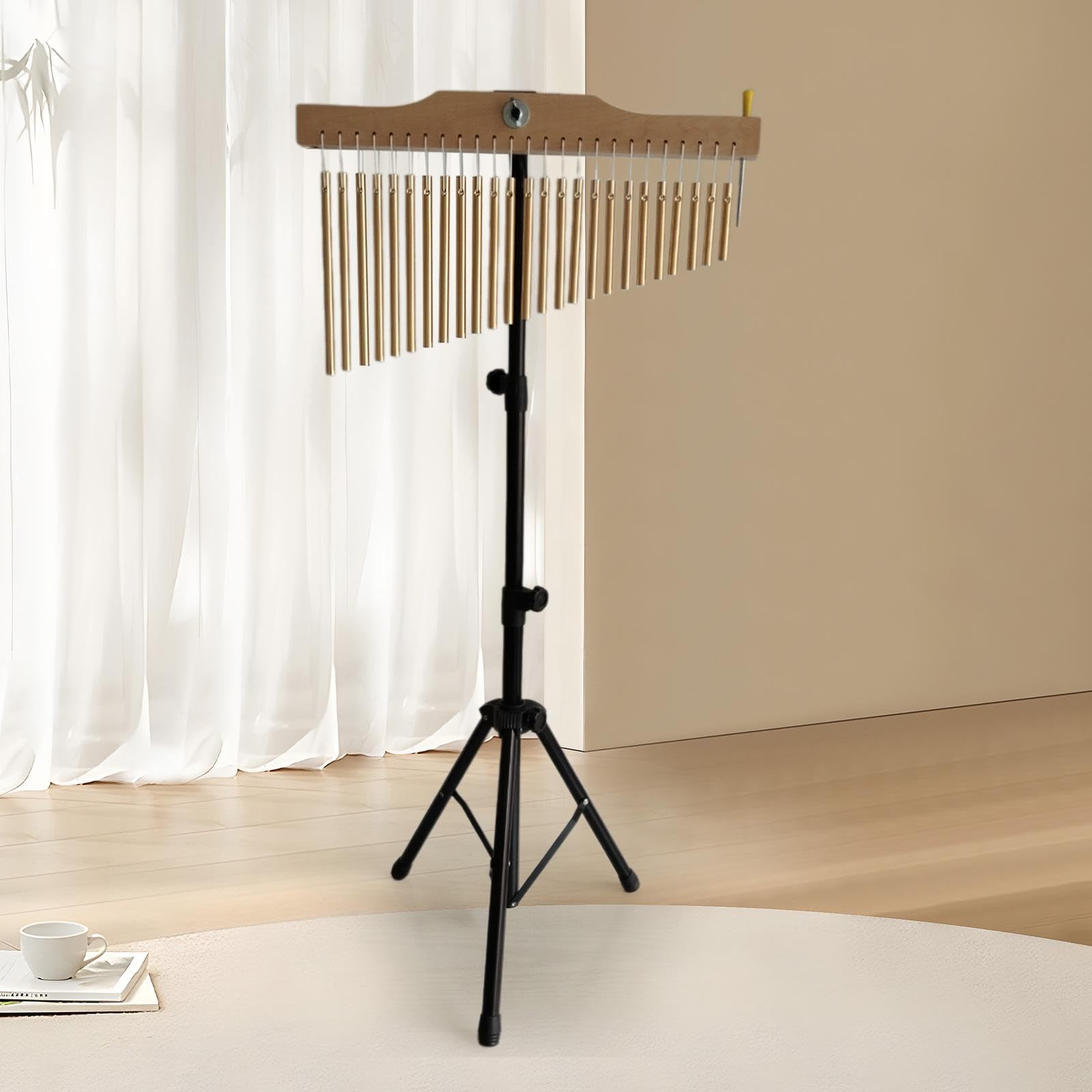 のこのこさん専用 金属製ウインドチャイム スタンド付き のこのこさん