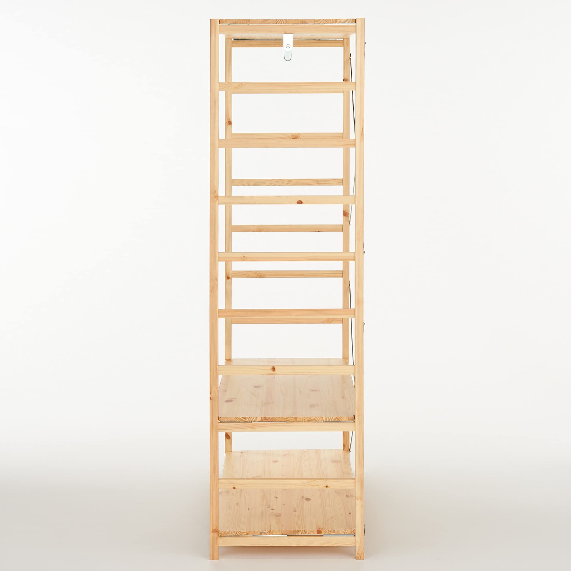 Amazon｜無印良品 パイン材ユニットシェルフ 幅86×奥行50×高さ175.5cm