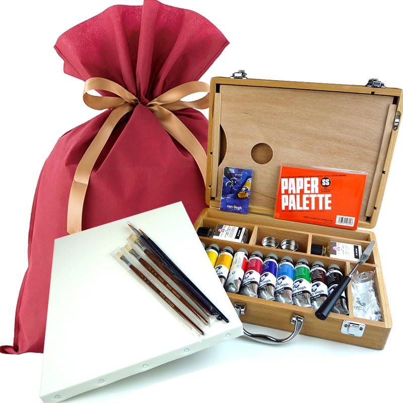 Amazon | ゆめ画材オリジナル 油絵セット 油絵具 セット ヴァンゴッホ