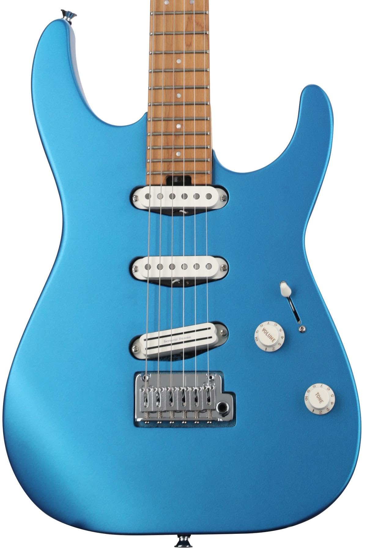 Amazon | Charvel Pro-Mod DK22 SSS 2PT CM, Electric Blue | エレキ