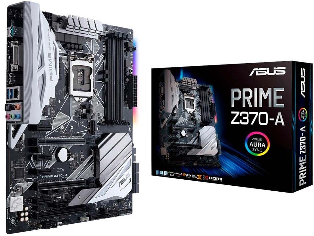 Amazon.com: ASUS Prime Z370-A LGA1151 DDR4 DP HDMI DVI M.2 USB 3.1