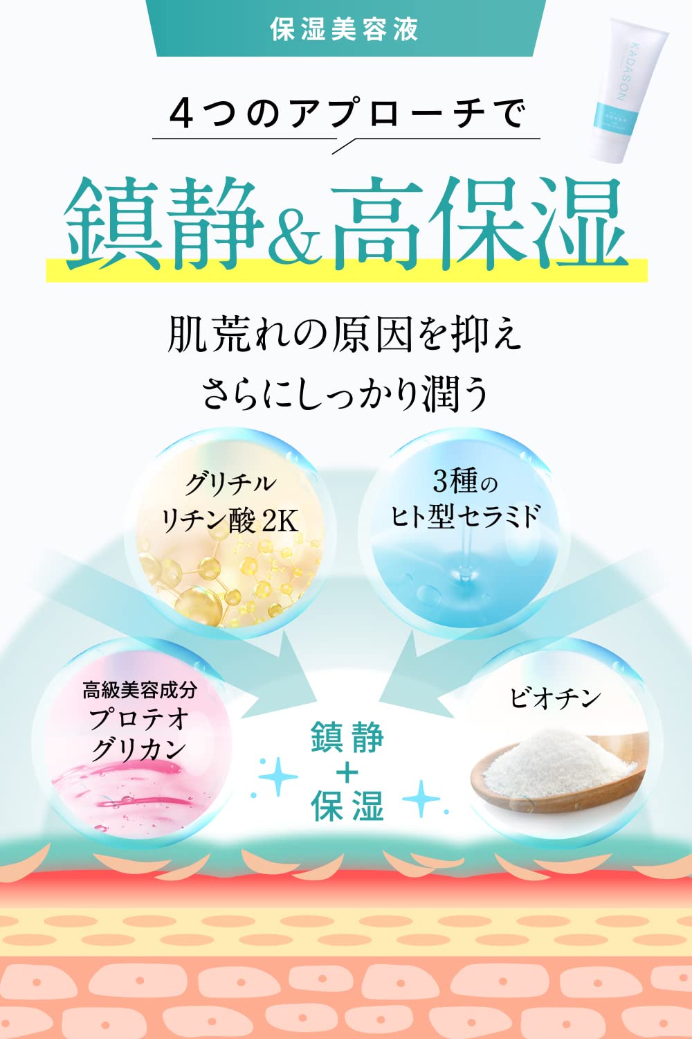 Amazon.co.jp: KADASON (カダソン) モイストセラム (65g / 脂性肌