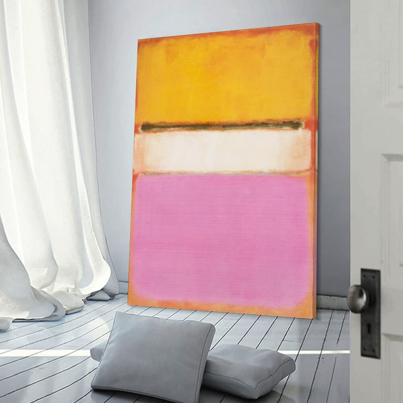 Amazon.co.jp: Mark Rothkoマーク・ロスコ画家の作品「ホワイト