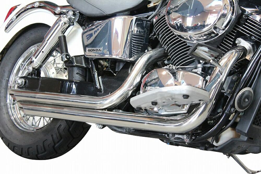 Amazon | ホンダ シャドウ400(97-08) NC34 ステンレススラッシュダウン