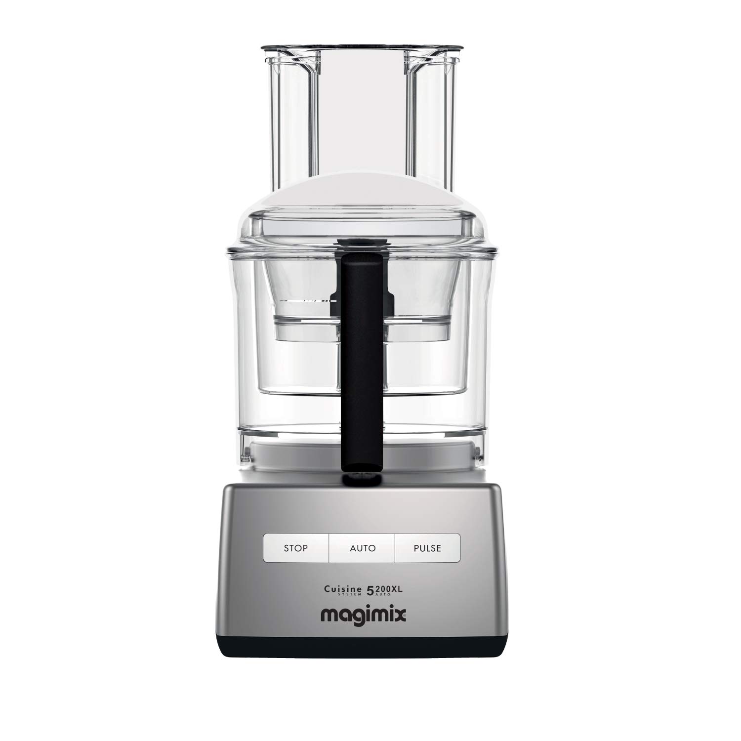 Magimix Compact 5200 XL Chrome 1100 Watt Food Processor with