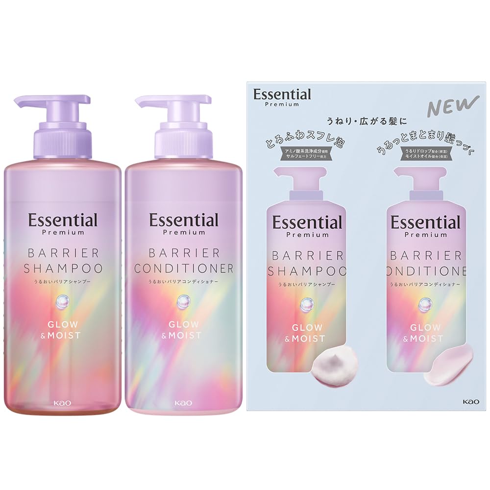 Amazon | エッセンシャル プレミアム うるおいバリアシャンプー グロウ