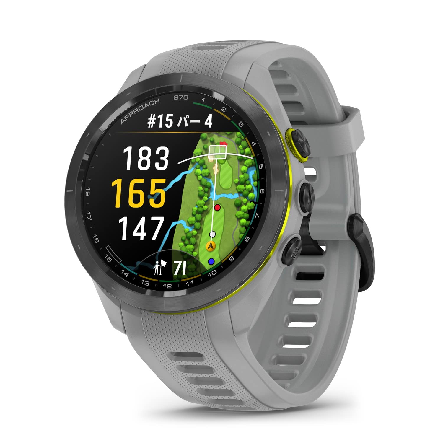 Amazon.co.jp: ガーミン(GARMIN) Approach S70 42mm Gray AMOLED(有機
