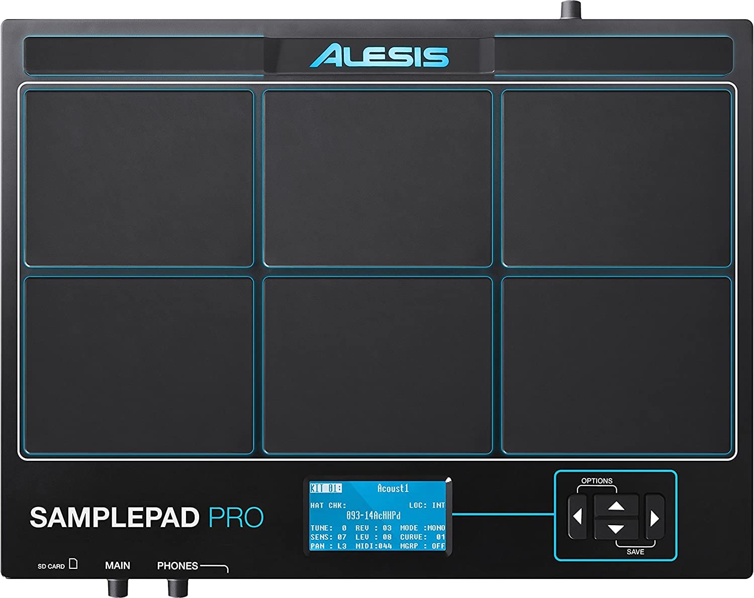 Amazon | Alesis サンプリングパッド 8パッド MIDI端子 SDカード対応