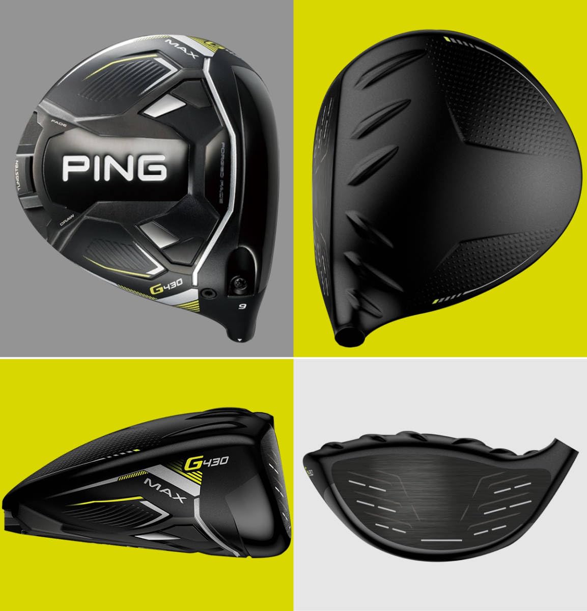 Amazon.co.jp: G430 MAX US仕様 ヘッド単品 9度 PING ピン