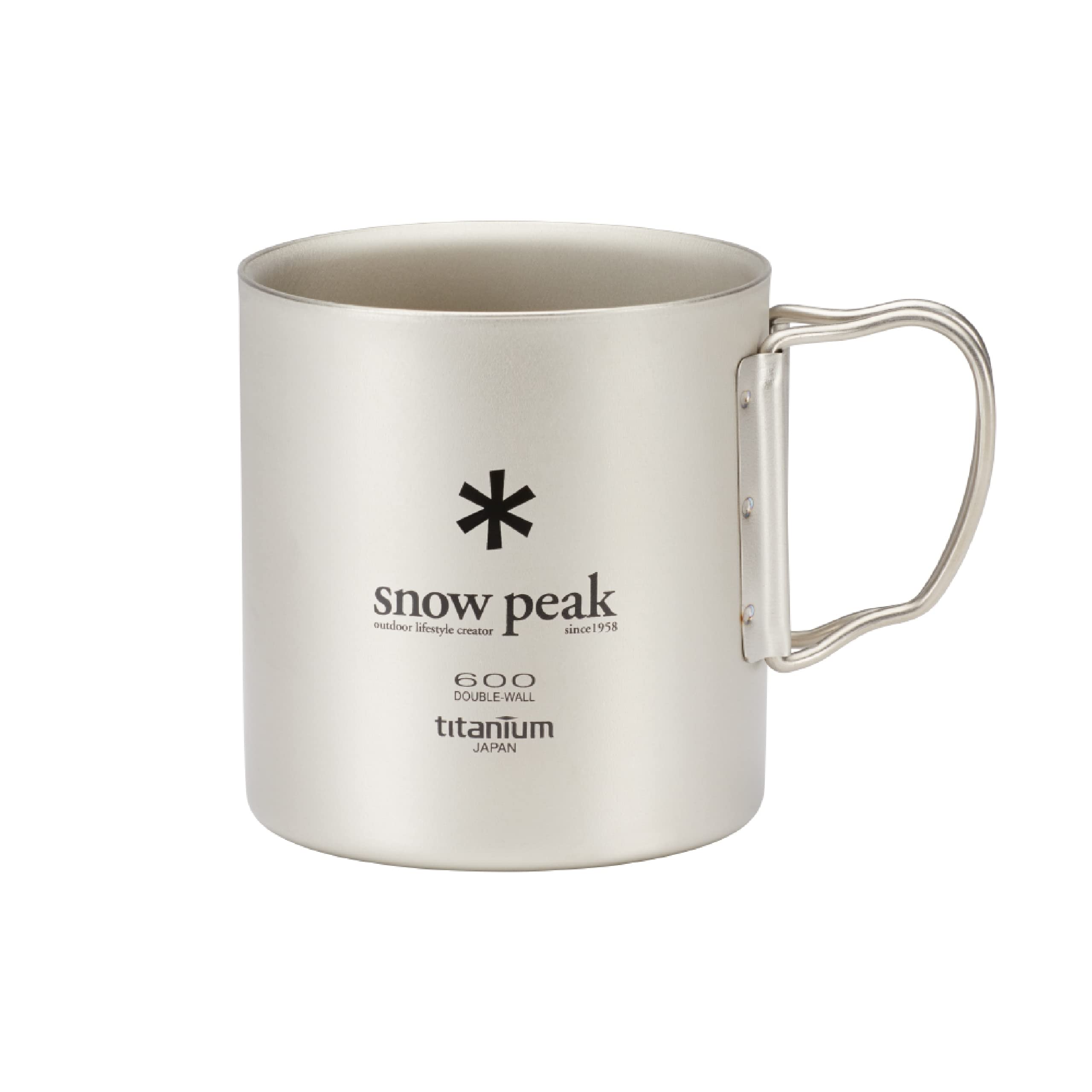 Amazon | スノーピーク チタン ダブルマグ 600 MG-054 | Snow Peak
