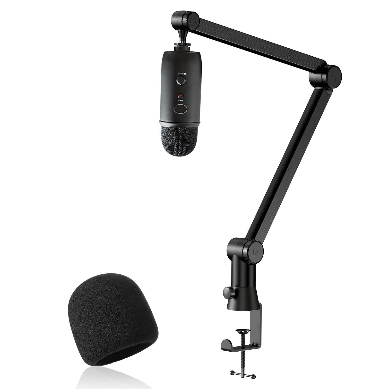 Amazon | Youshares Blue Yeti マイクスタンド ポップフィルター付き