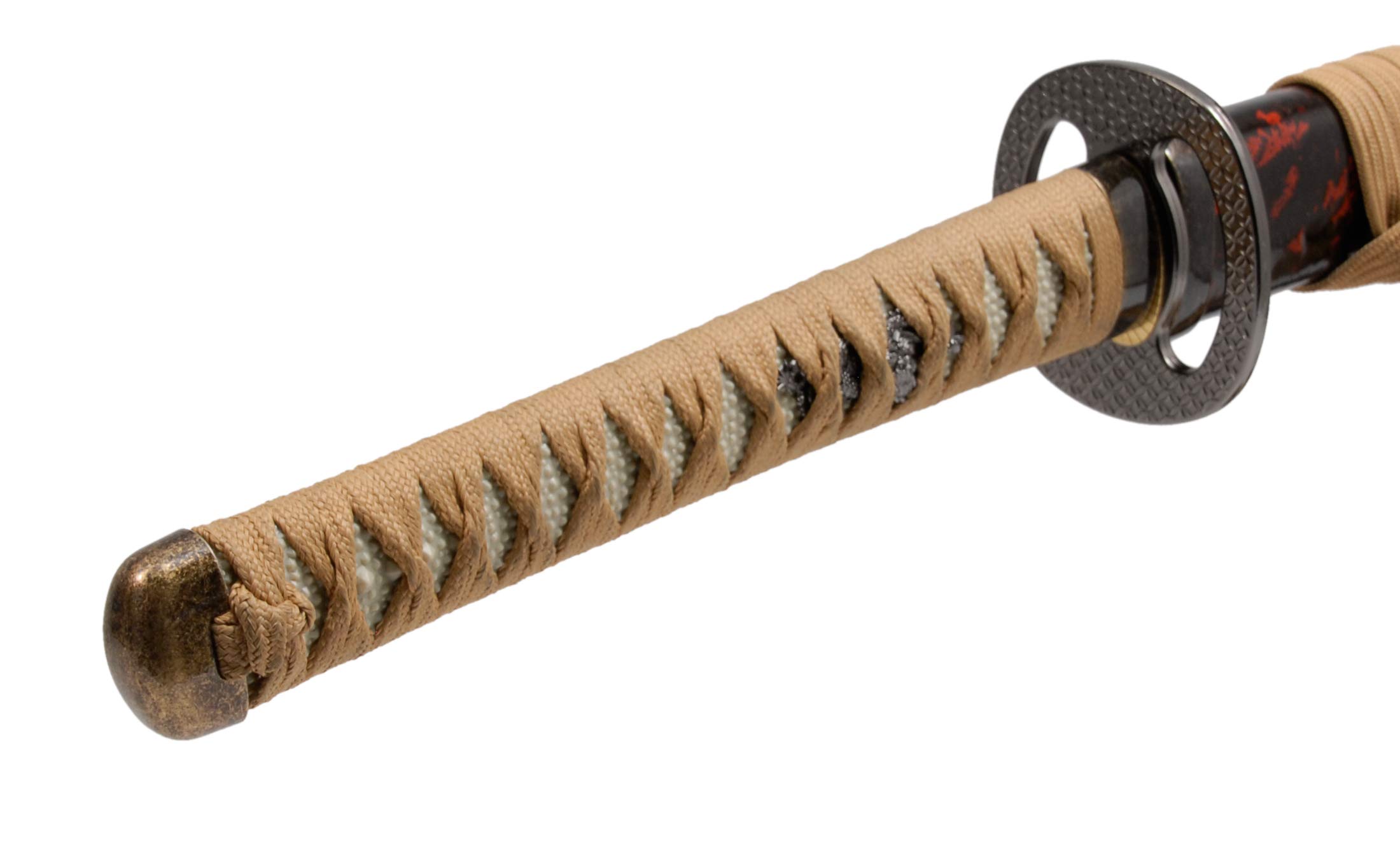 Amazon.co.jp: 匠刀房(Takumitoubou) 模造刀剣 逆刃刀 茶糸仕様 大刀