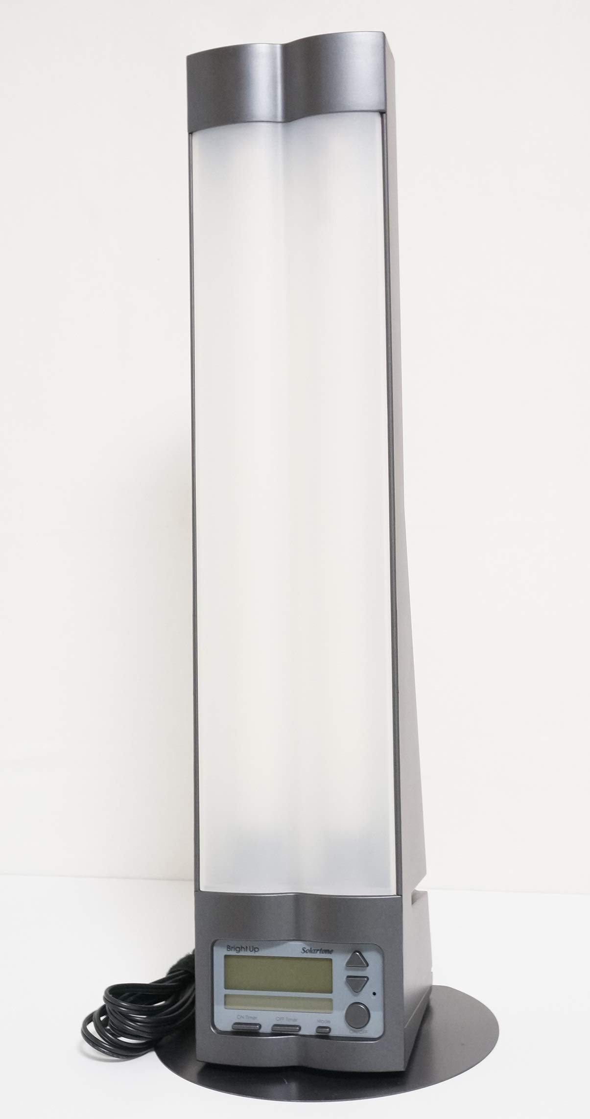 美品 エレス ブライトアップクロック 光目覚まし時計 ソーラートーン