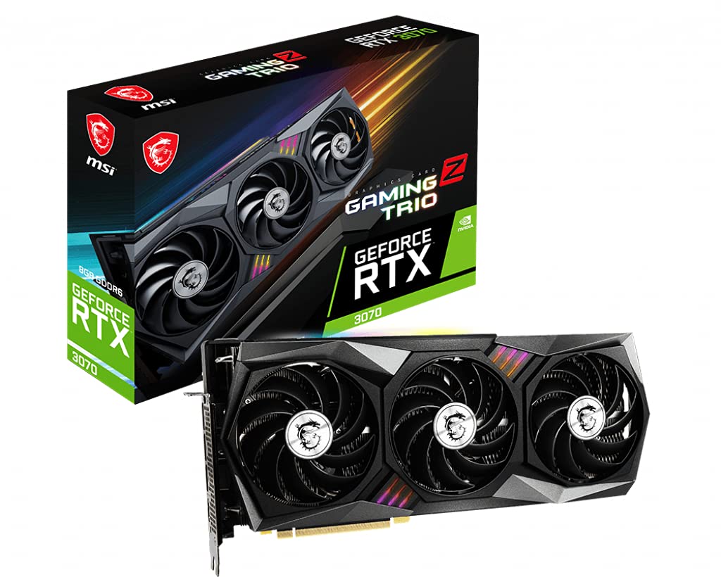 Amazon.com: MSI GeForce RTX 3070 Gaming Z Trio 8G LHR Gaming
