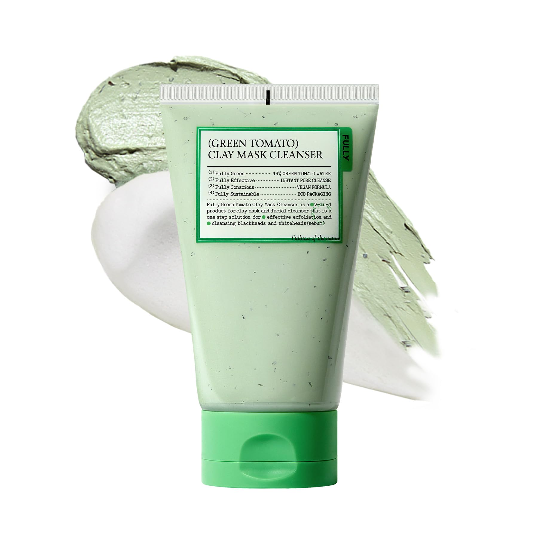 Amazon | 【公式】フリー(FULLY) クレイマスククレンザー 120ml【洗顔