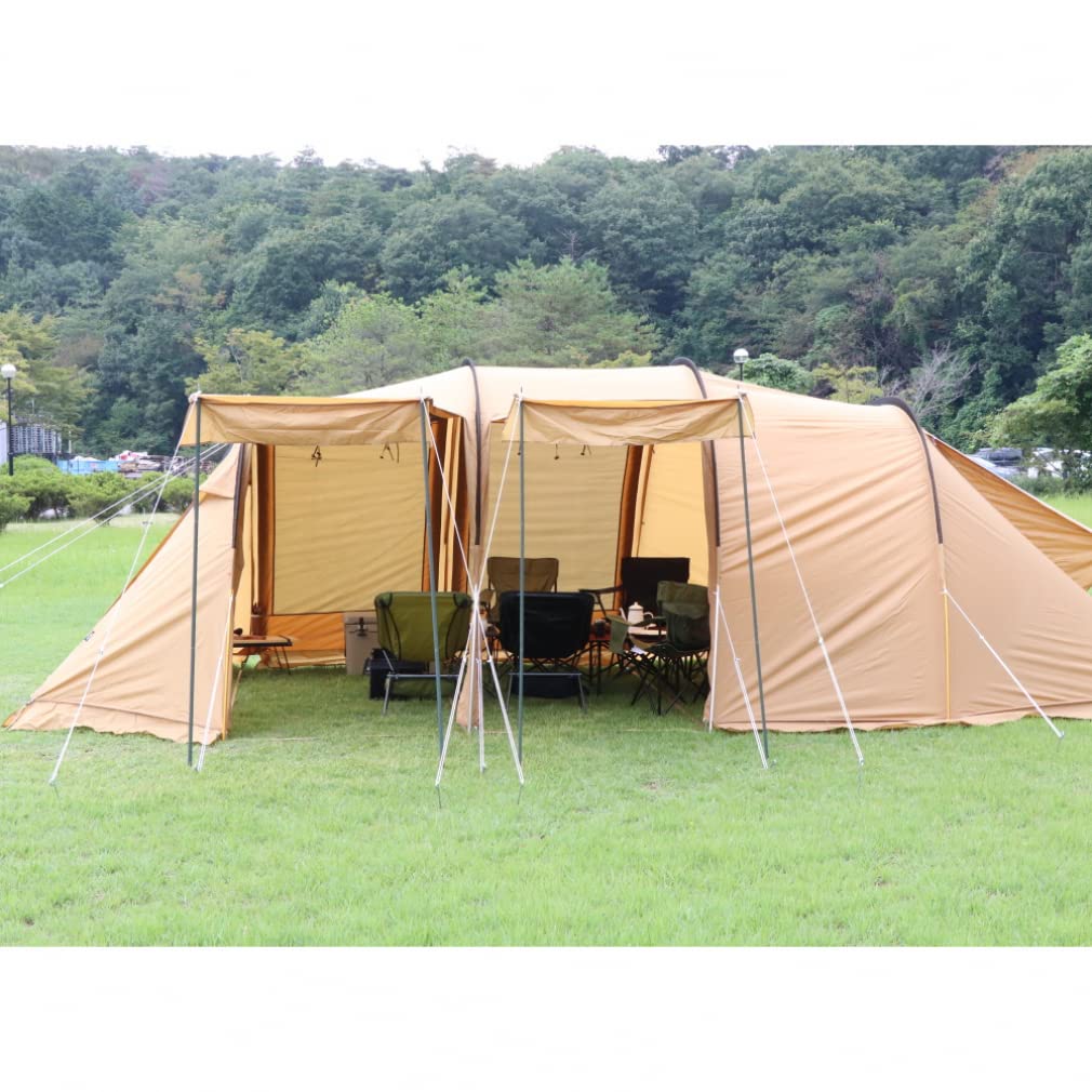 Amazon.co.jp: IGNIO(イグニオ) キャンプ ドームテント 2ルーム