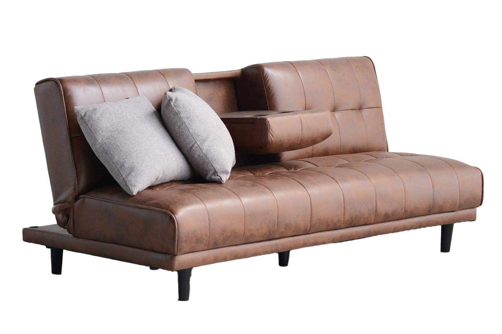 Amazon｜ソファベッド ソファーベッド ヴィンテージ調 コンソール