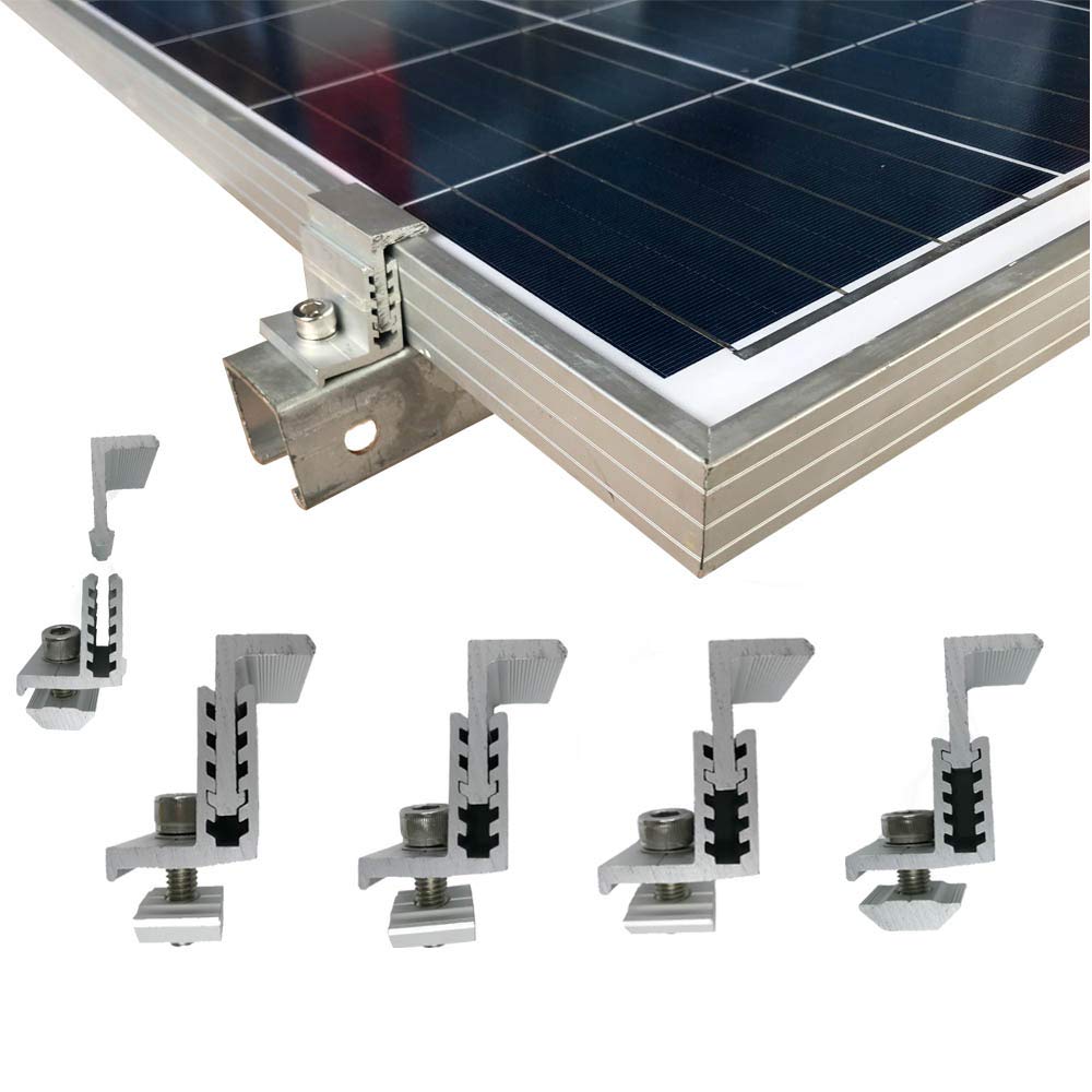 Amazon.com : Smarkey Solar Panel Assembly Mounting Z Bracket Kits