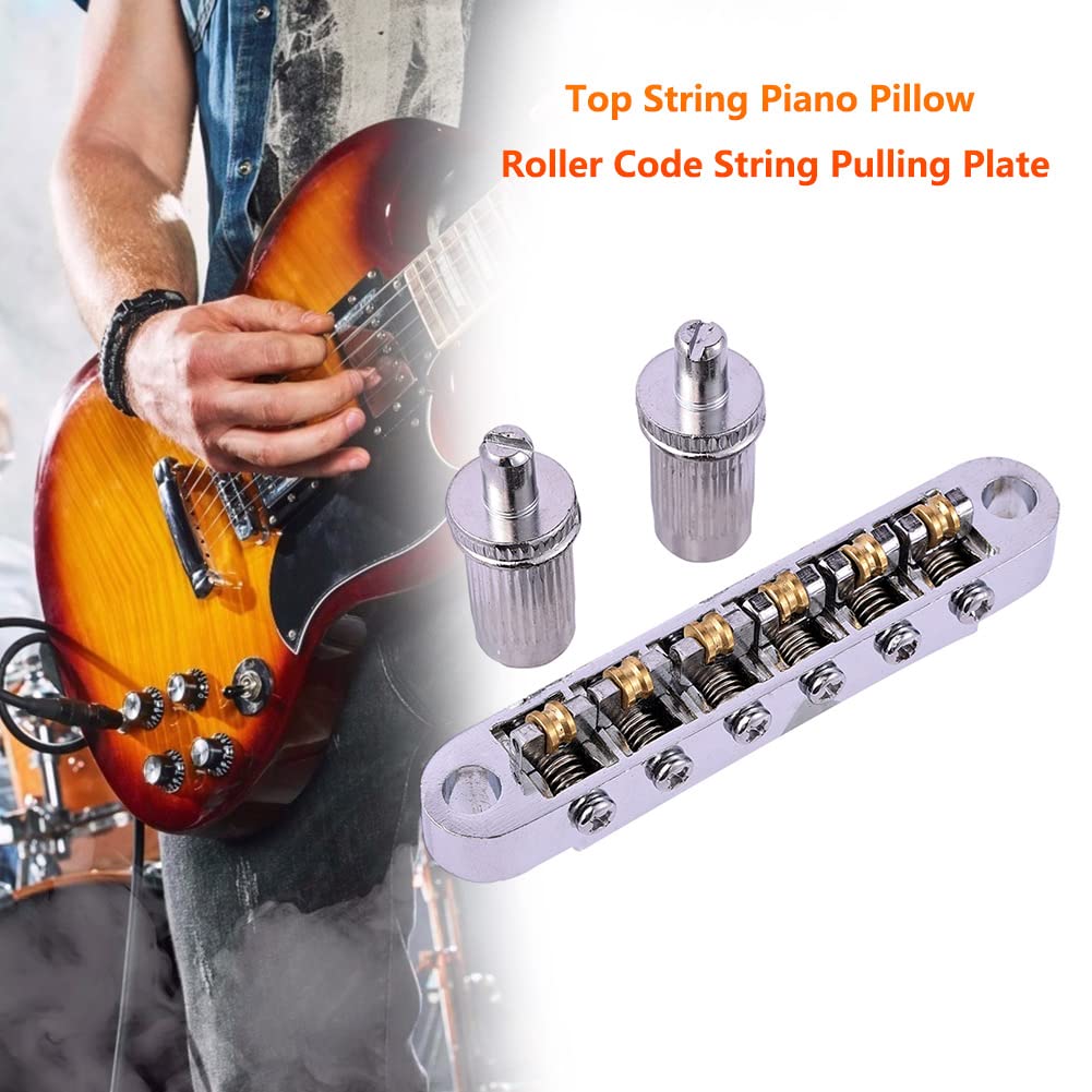 Amazon | 1 セットエレキギターブリッジ楽器ブリッジテールピース