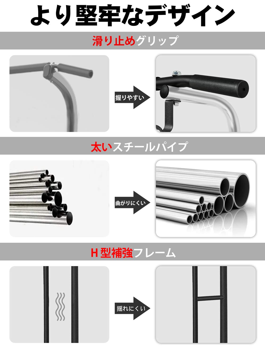 Amazon | BangTong&Li ぶら下がり健康器 スリム ぶらさがり マルチジム