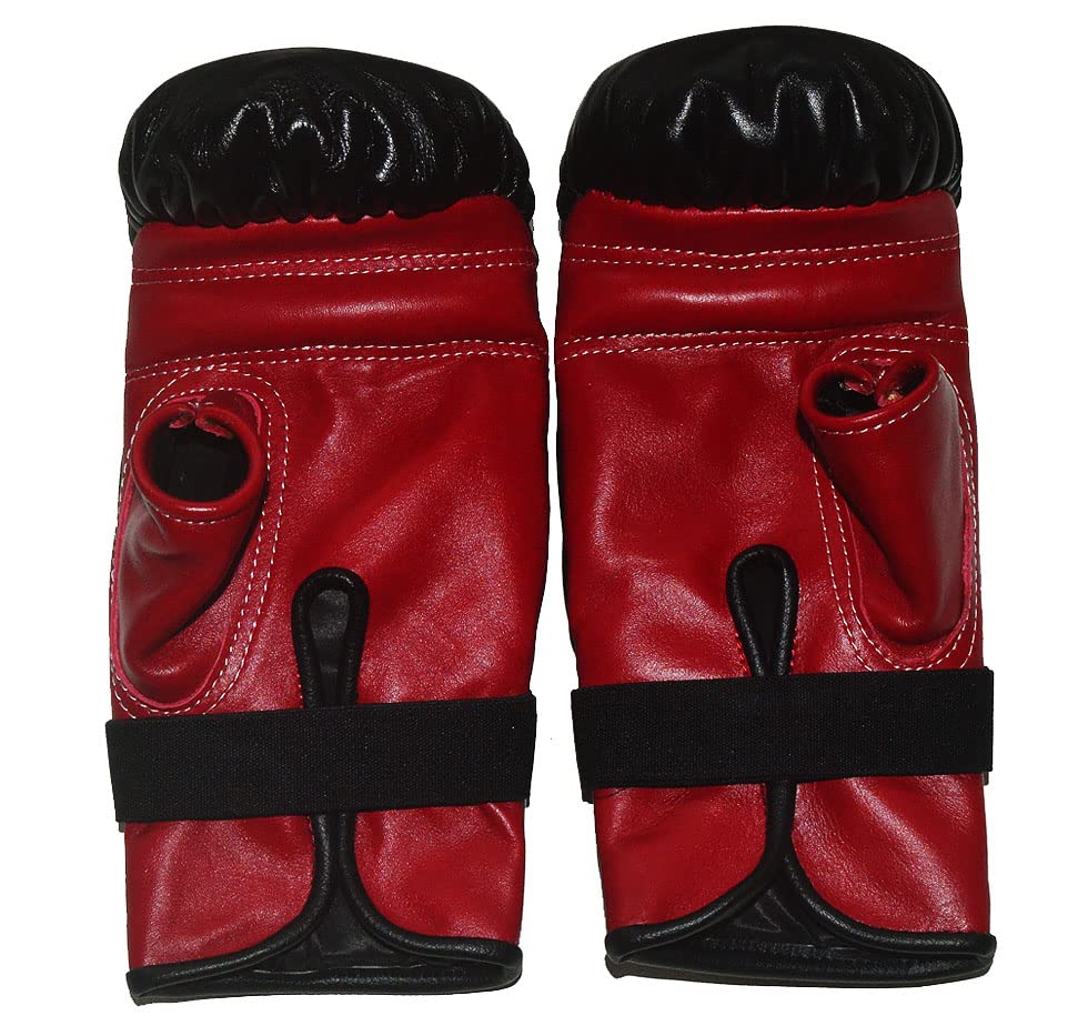 Amazon | K 本革製パンチンググローブ 黒レッド/ムエタイ名品、キック