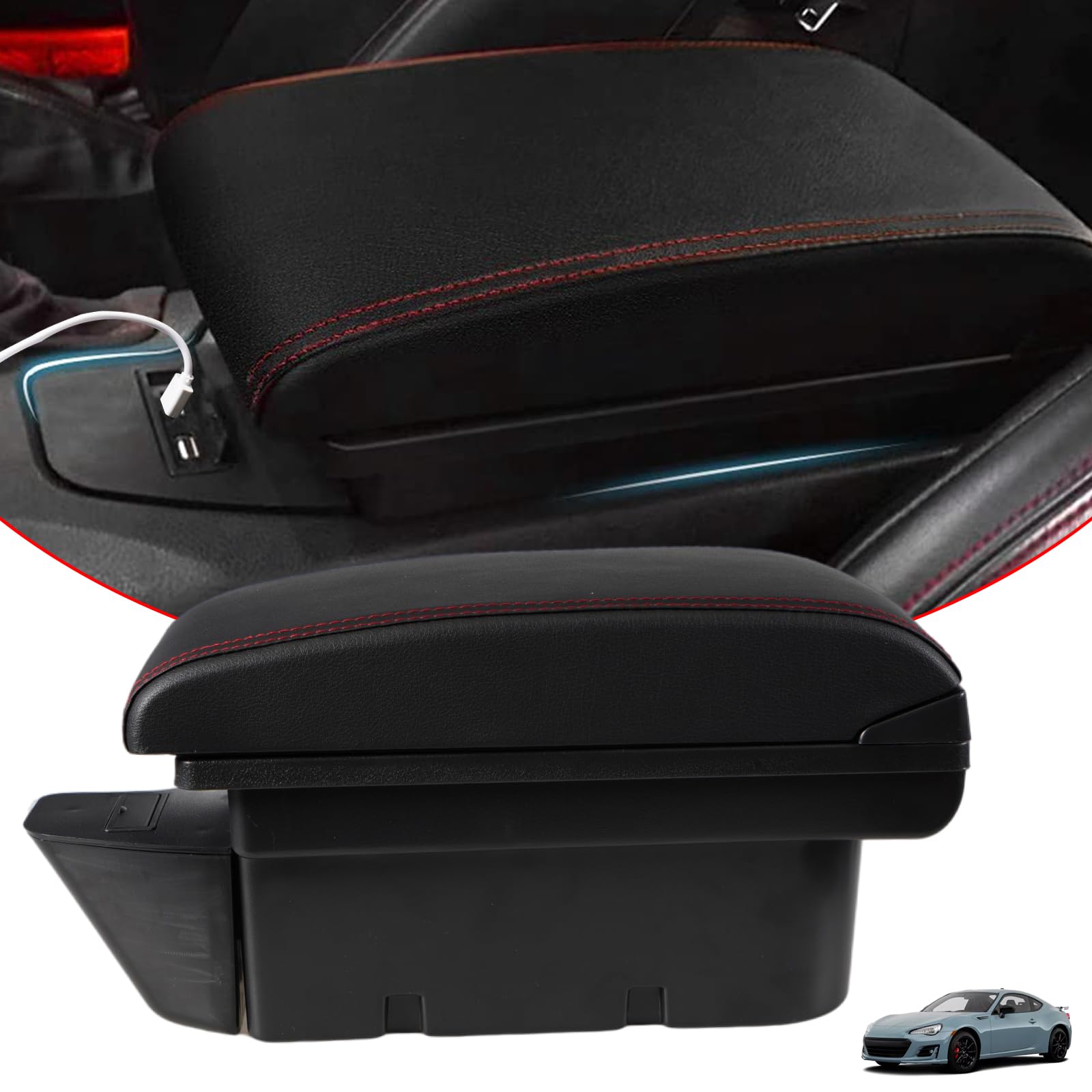 Amazon | VEHSUN コンソールボックス トヨタ 86 スバル 適用 BRZ