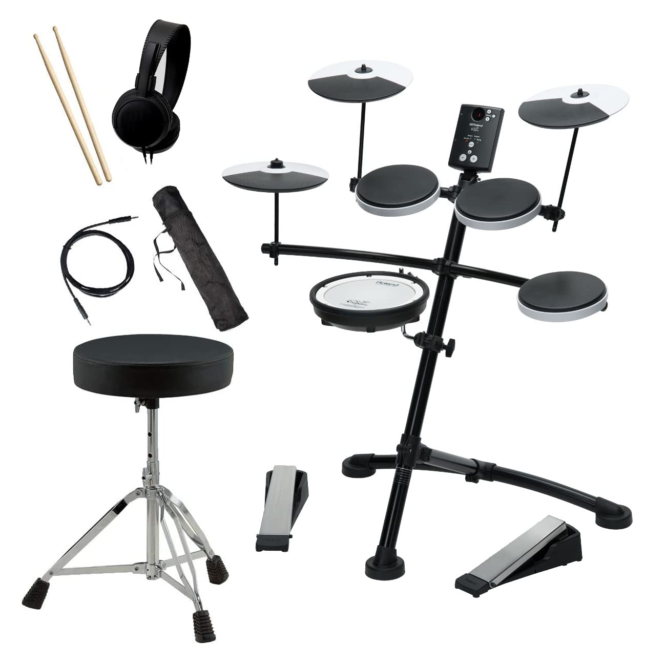 Amazon | Roland V-Drums TD-1KV コンパクトな電子ドラム ダブル